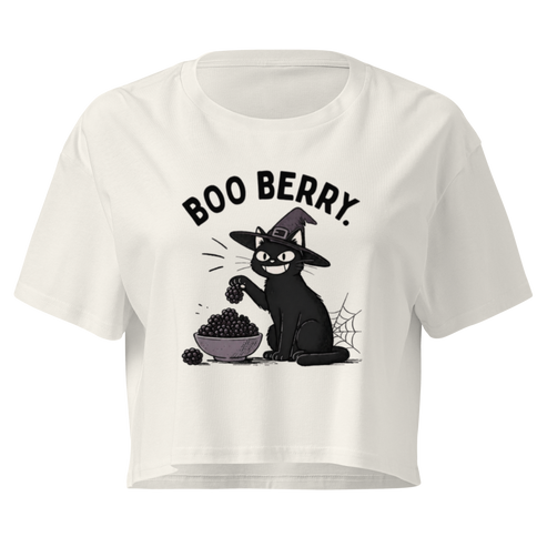 Boo Berry Relaxed Crop Top