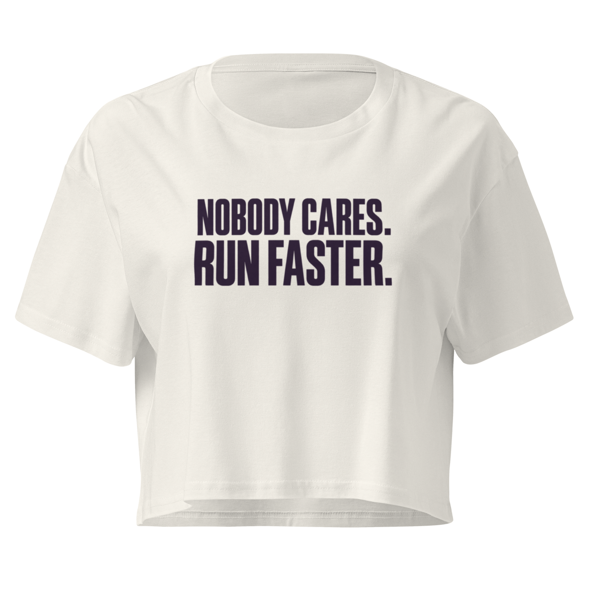 Run Faster Relaxed Crop Top