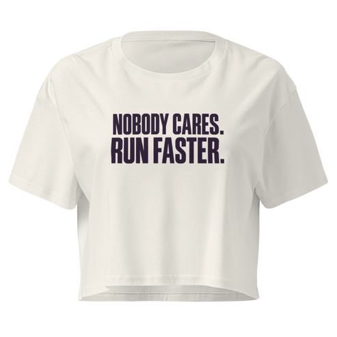Run Faster Relaxed Crop Top