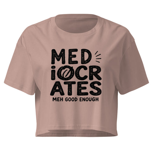 Mediocrates Relaxed Crop Top