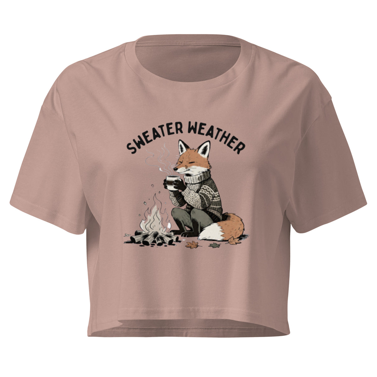Sweater Weather Relaxed Crop Top