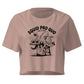 Squid Pro Quo Relaxed Crop Top