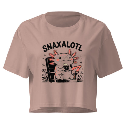 Snaxalotl Relaxed Crop Top