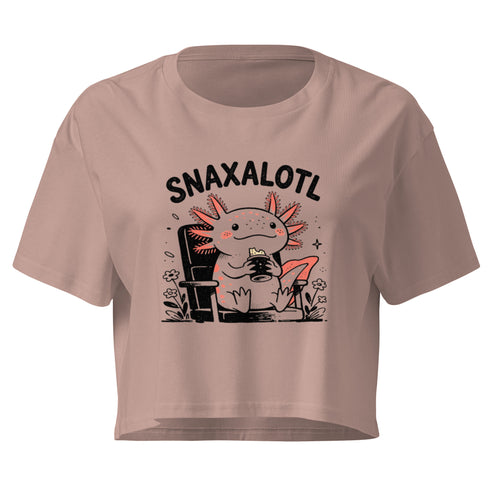 Snaxalotl Relaxed Crop Top