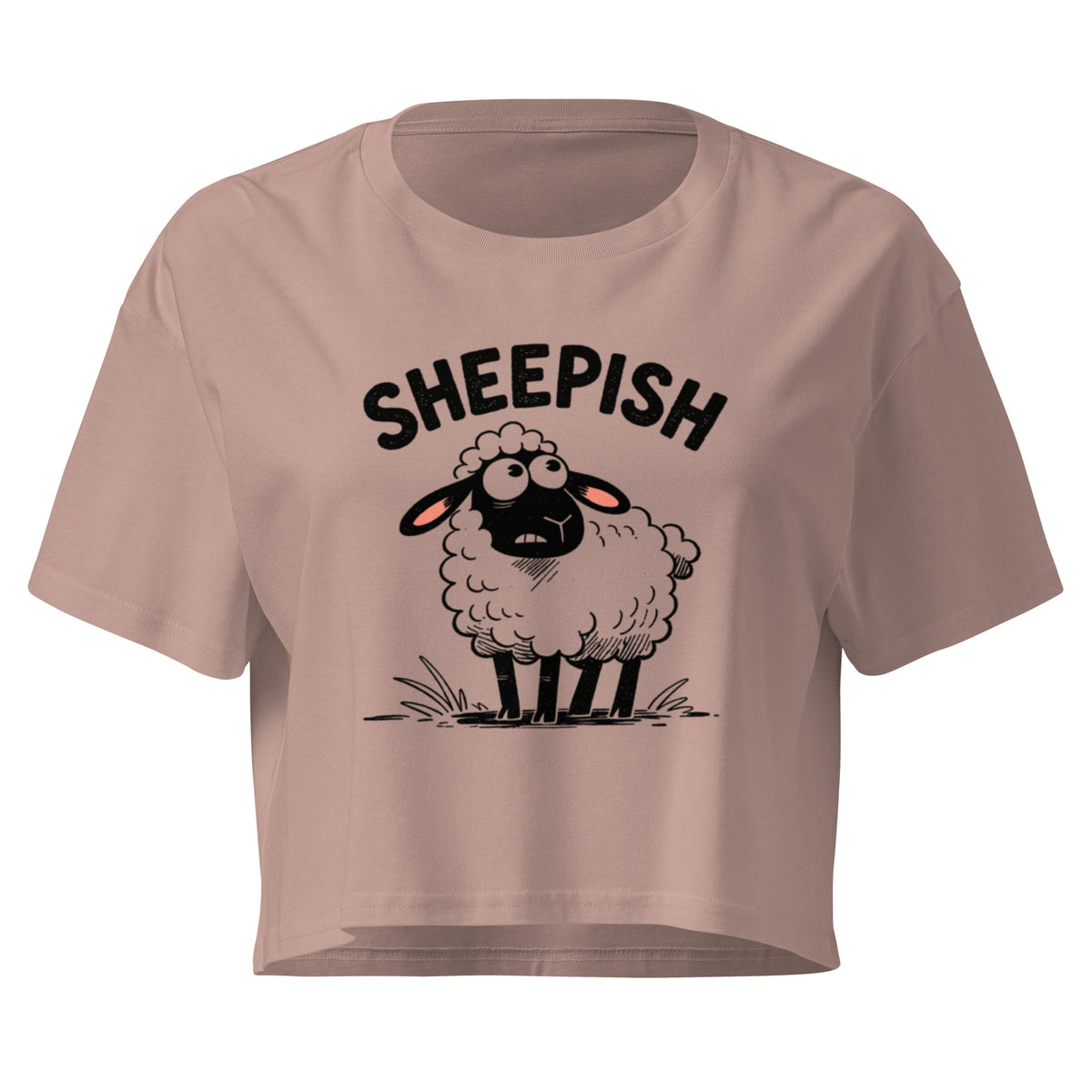 Sheepish Relaxed Crop Top