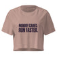 Run Faster Relaxed Crop Top