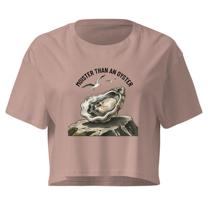 Moister Than an Oyster Relaxed Crop Top