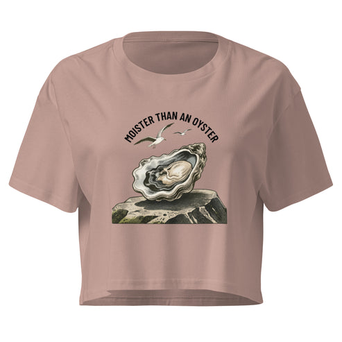 Moister Than an Oyster Relaxed Crop Top