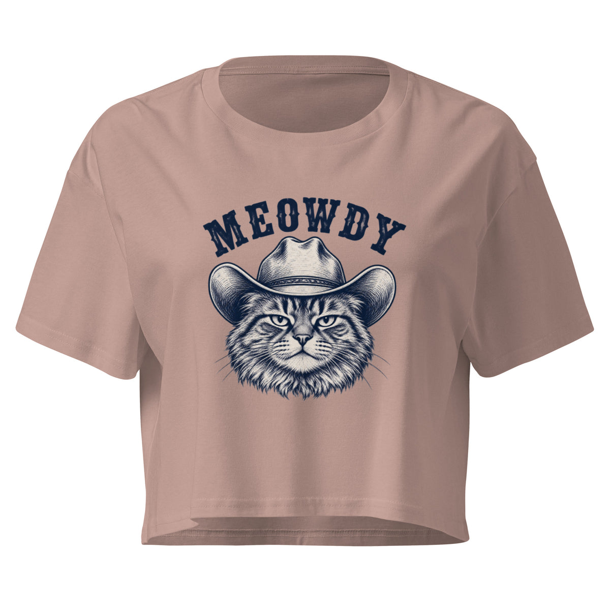 Meowdy Relaxed Crop Top