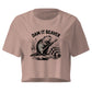 Dam It Beaver Relaxed Crop Top