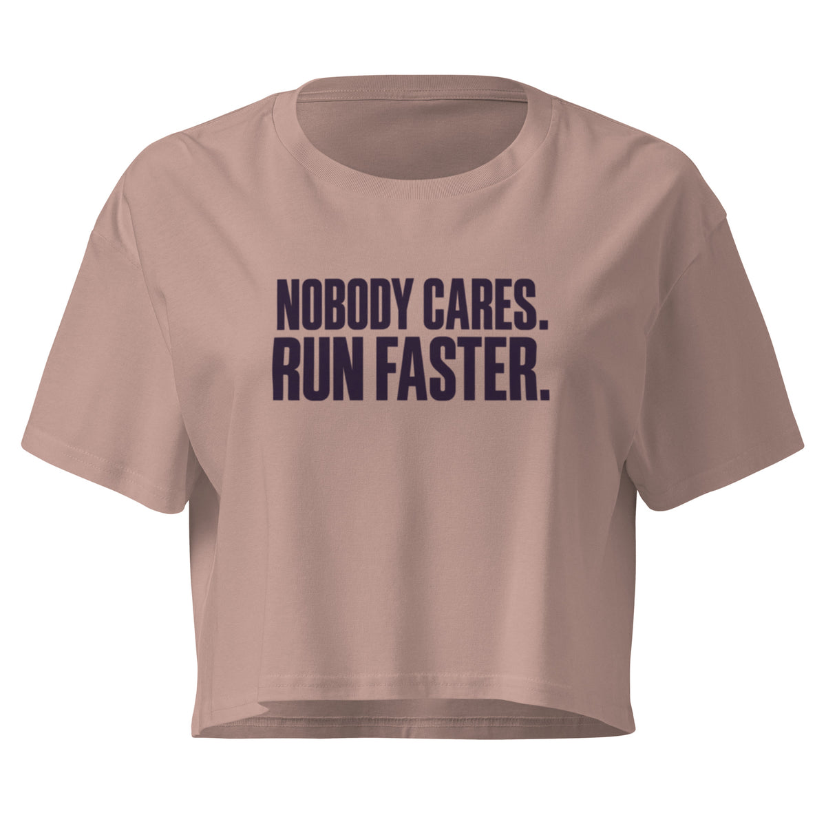 Run Faster Relaxed Crop Top