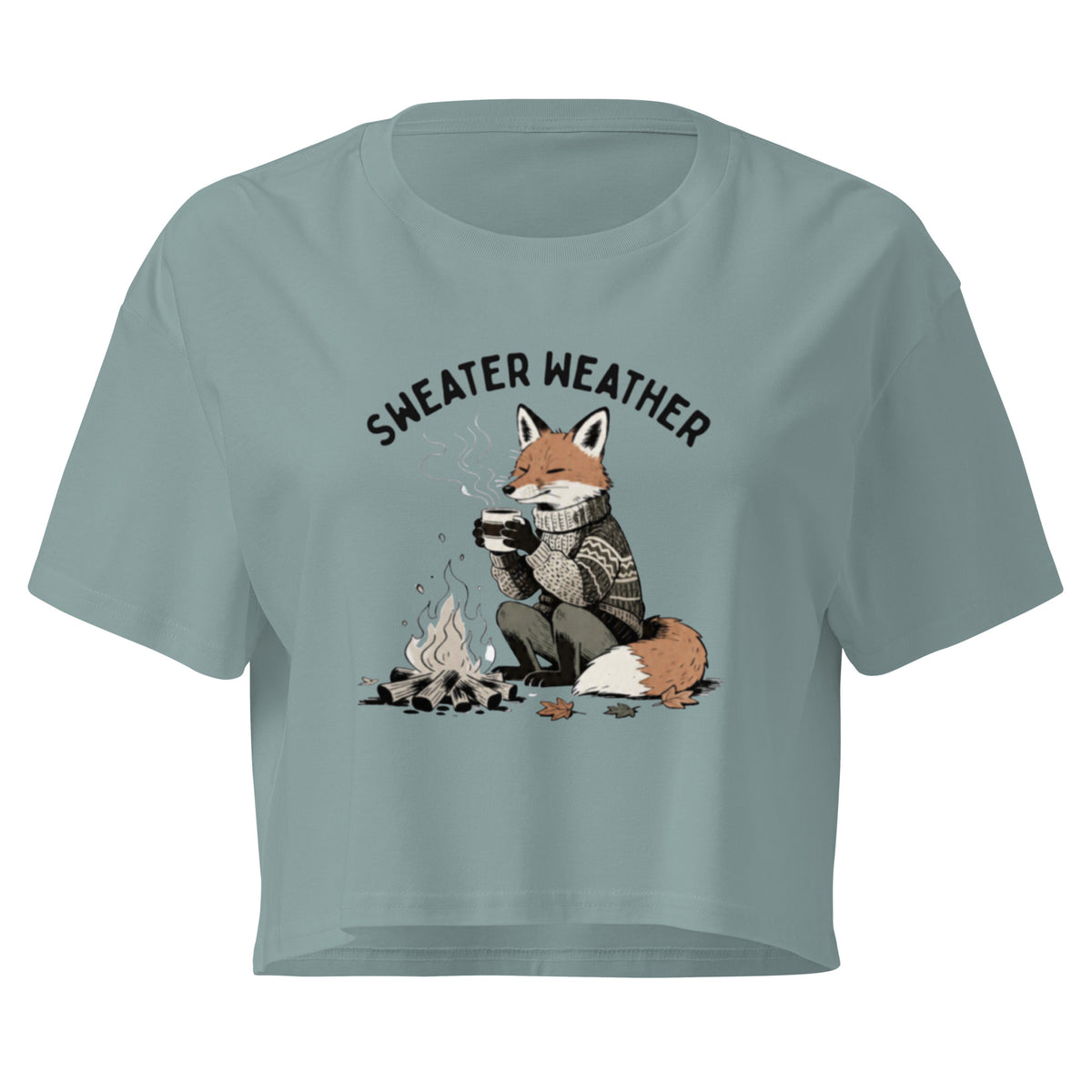 Sweater Weather Relaxed Crop Top
