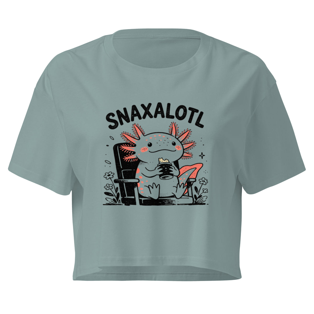 Snaxalotl Relaxed Crop Top