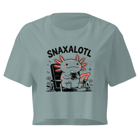 Snaxalotl Relaxed Crop Top