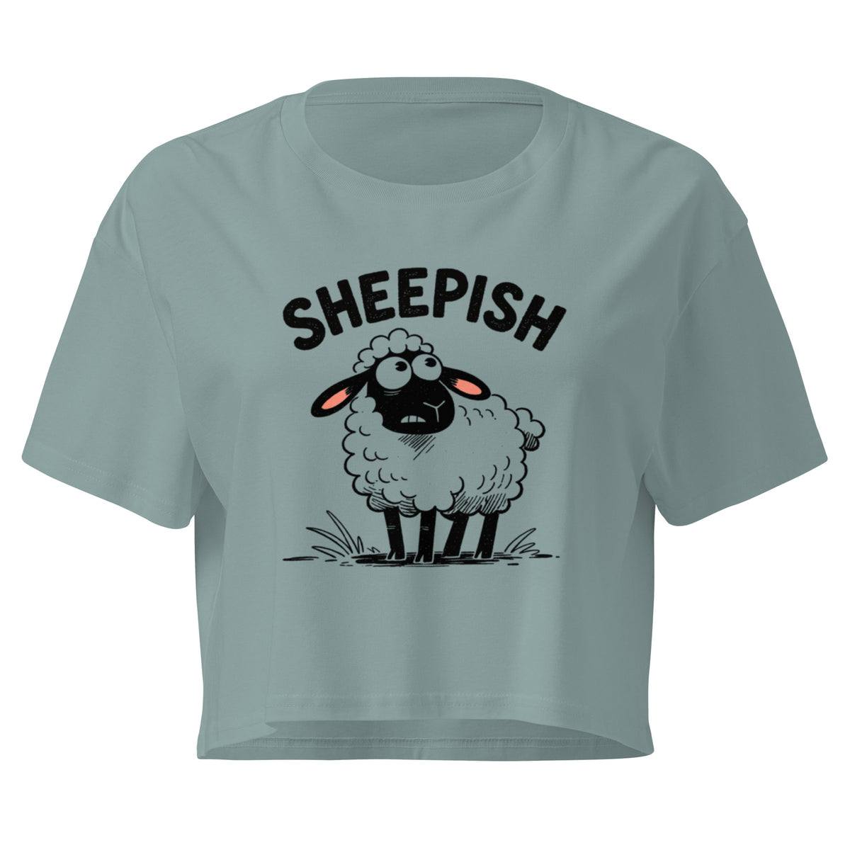 Sheepish Relaxed Crop Top