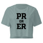 PR or ER Relaxed Crop Top