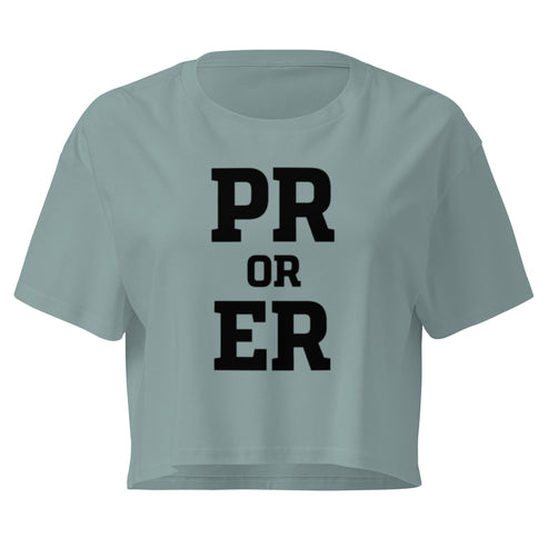 PR or ER Relaxed Crop Top