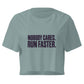 Run Faster Relaxed Crop Top