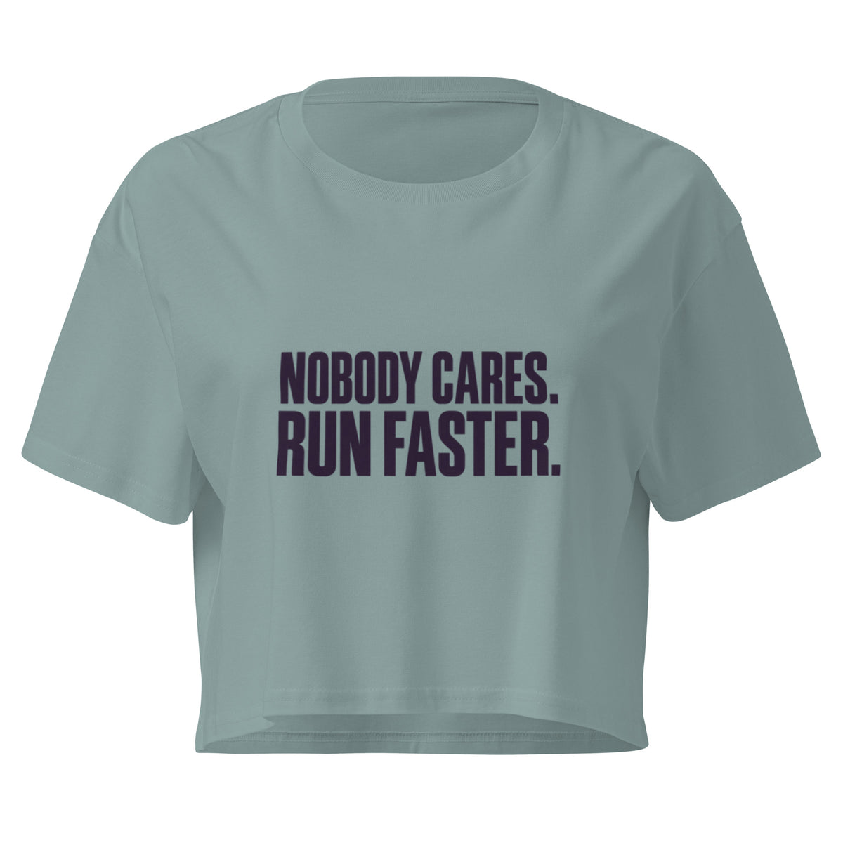 Run Faster Relaxed Crop Top