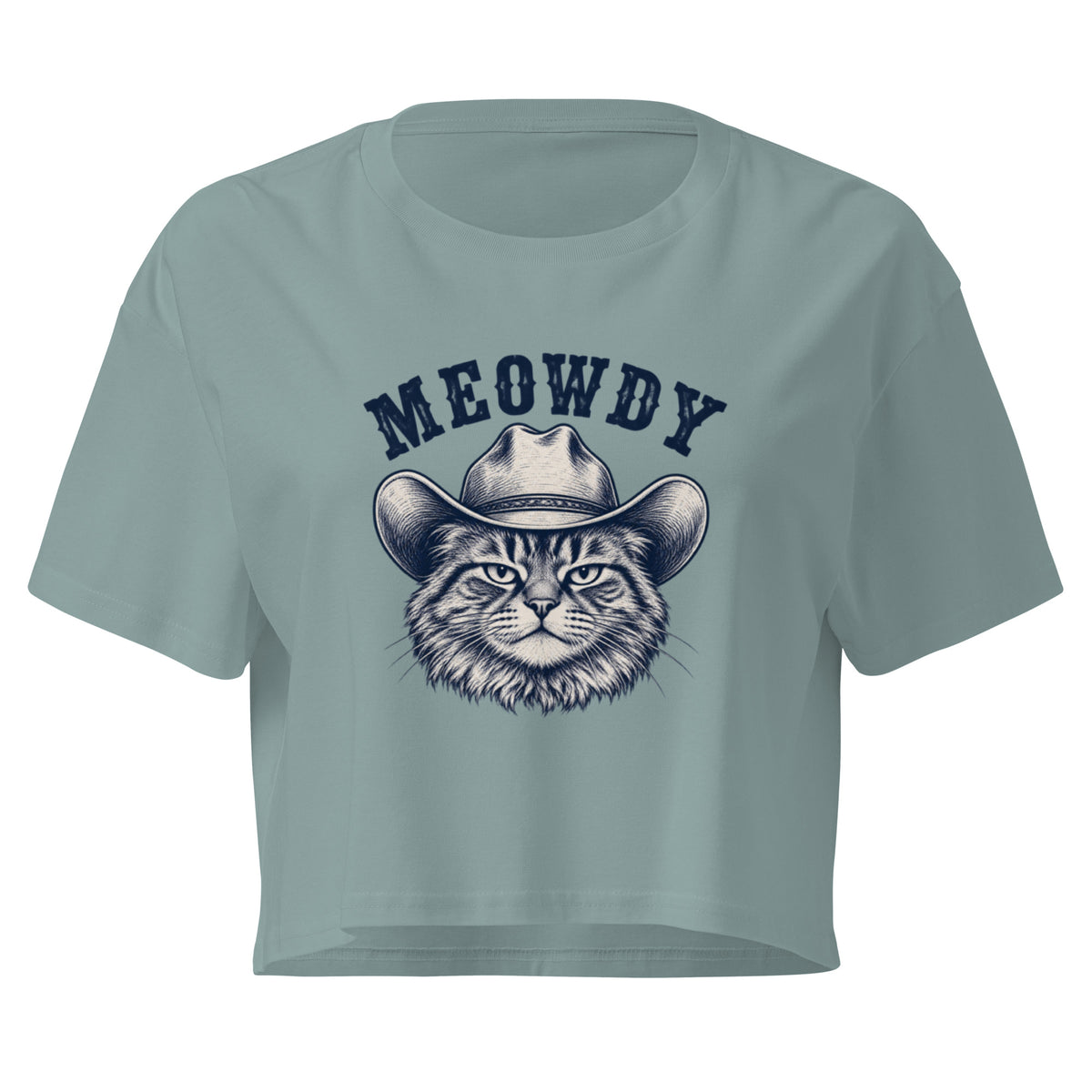 Meowdy Relaxed Crop Top
