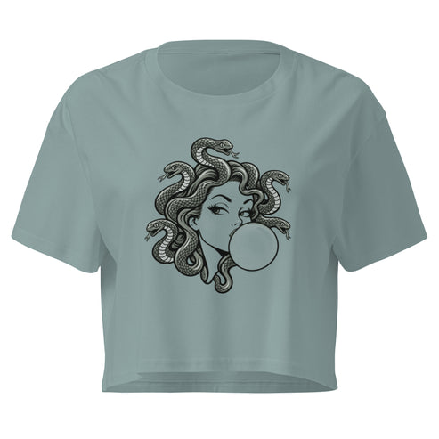 Medusa Relaxed Crop Top