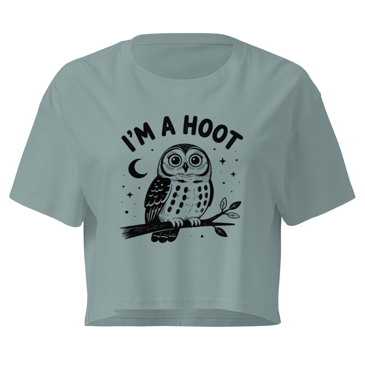 I'm a Hoot Relaxed Crop Top