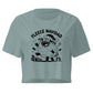 Fleece Navidad Relaxed Crop Top