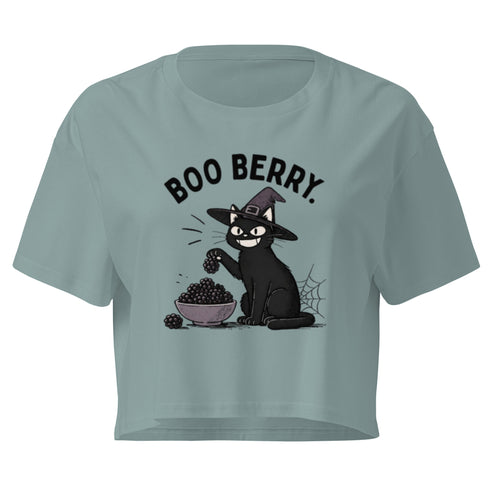 Boo Berry Relaxed Crop Top