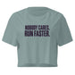 Run Faster Relaxed Crop Top