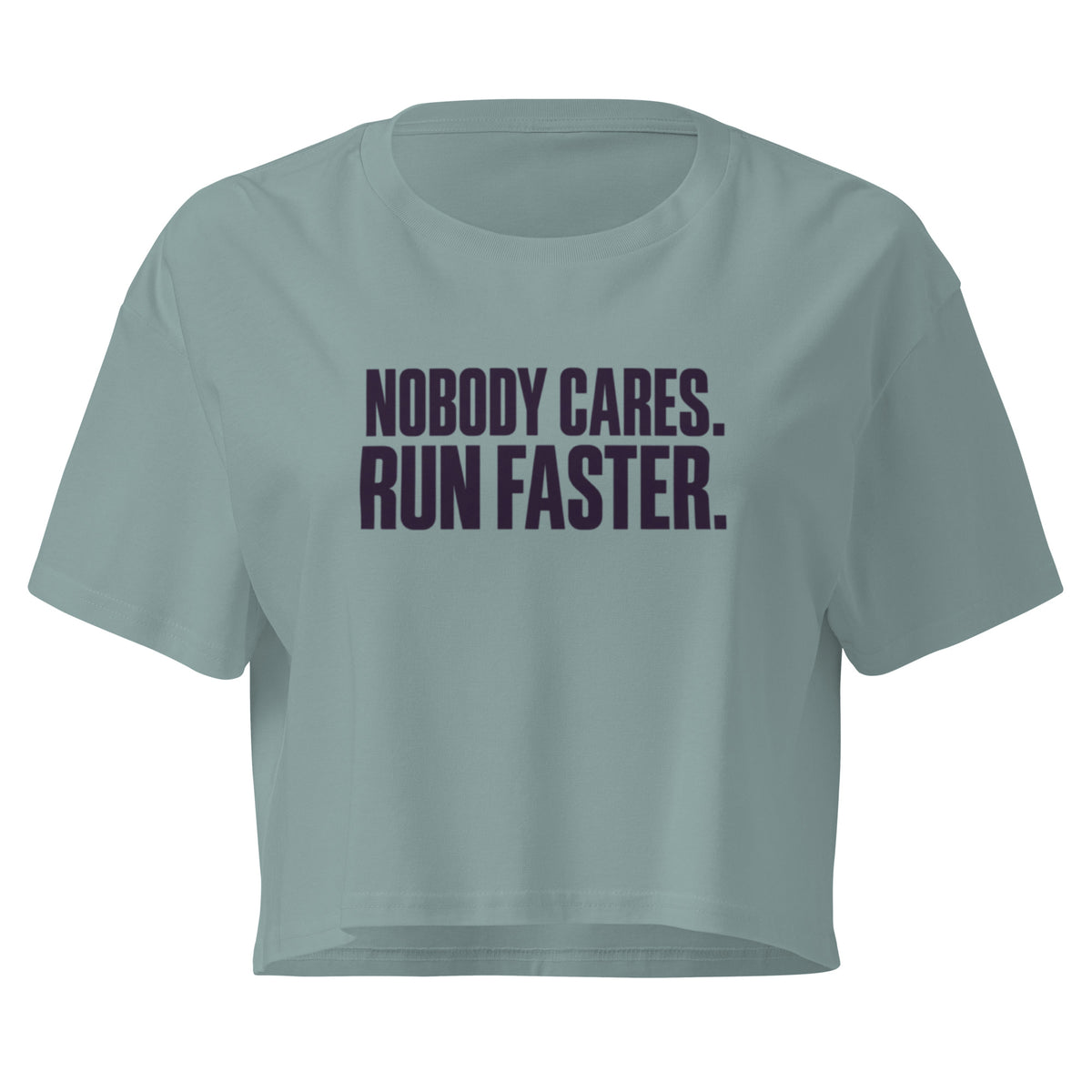 Run Faster Relaxed Crop Top