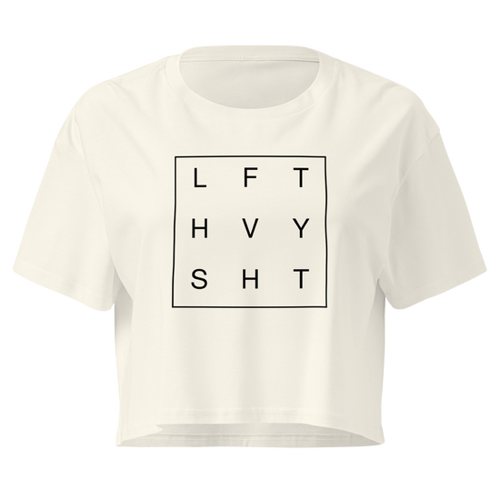 LFT HVY SHT Relaxed Crop Top - Natural