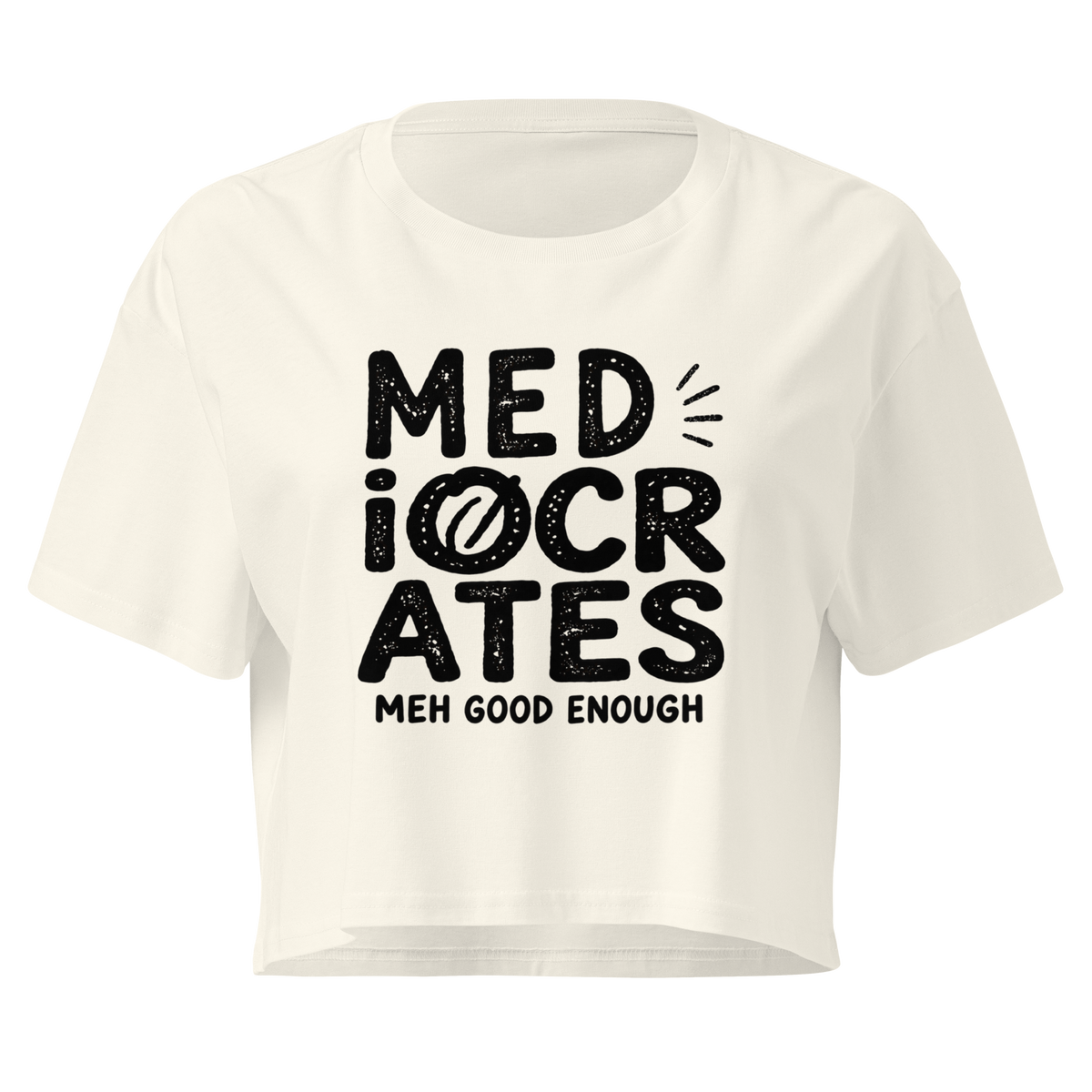 Mediocrates Relaxed Crop Top