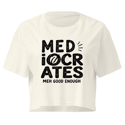 Mediocrates Relaxed Crop Top