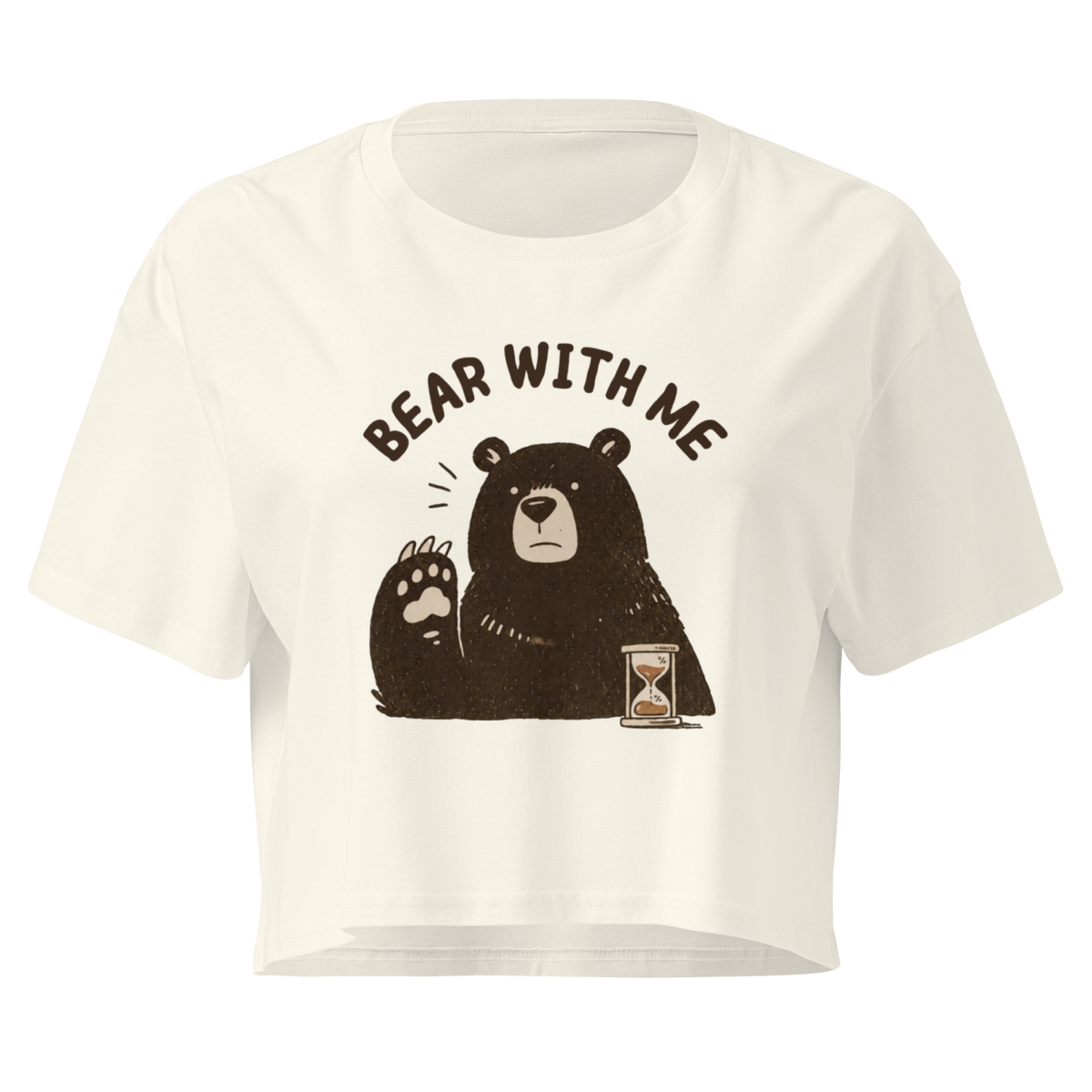 Bear with Me Relaxed Crop Top