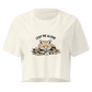 Leaf Me Alone (Fox) Relaxed Crop Top