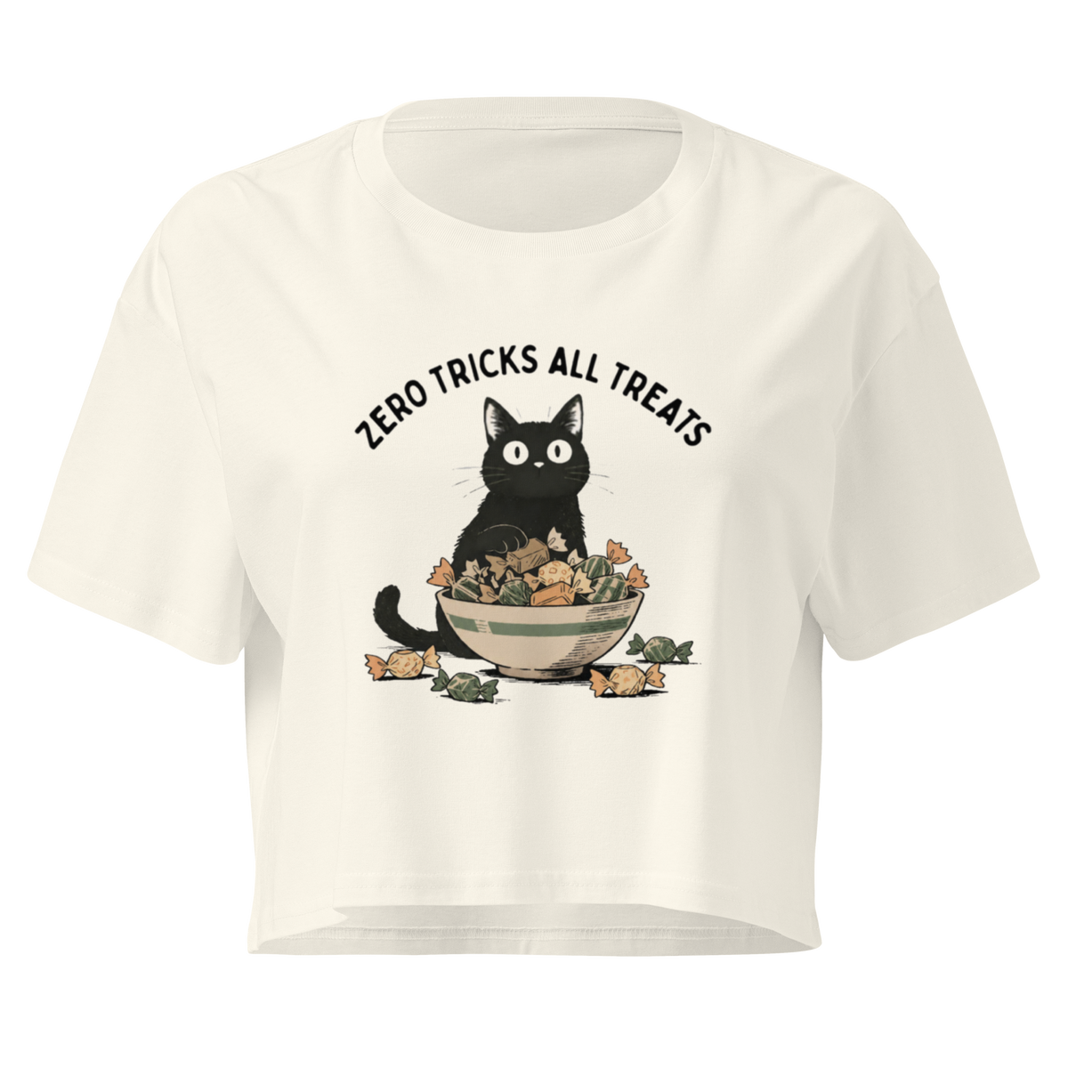 Zero Tricks All Treats Relaxed Crop Top