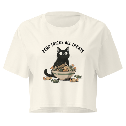 Zero Tricks All Treats Relaxed Crop Top