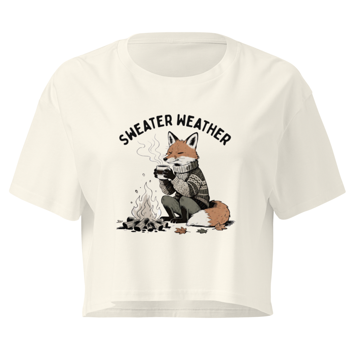Sweater Weather Relaxed Crop Top