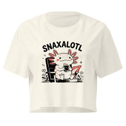 Snaxalotl Relaxed Crop Top
