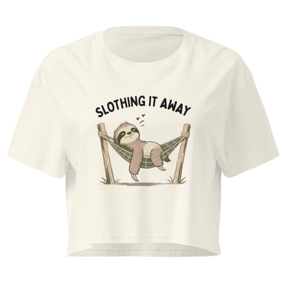 Slothing It Away Relaxed Crop Top