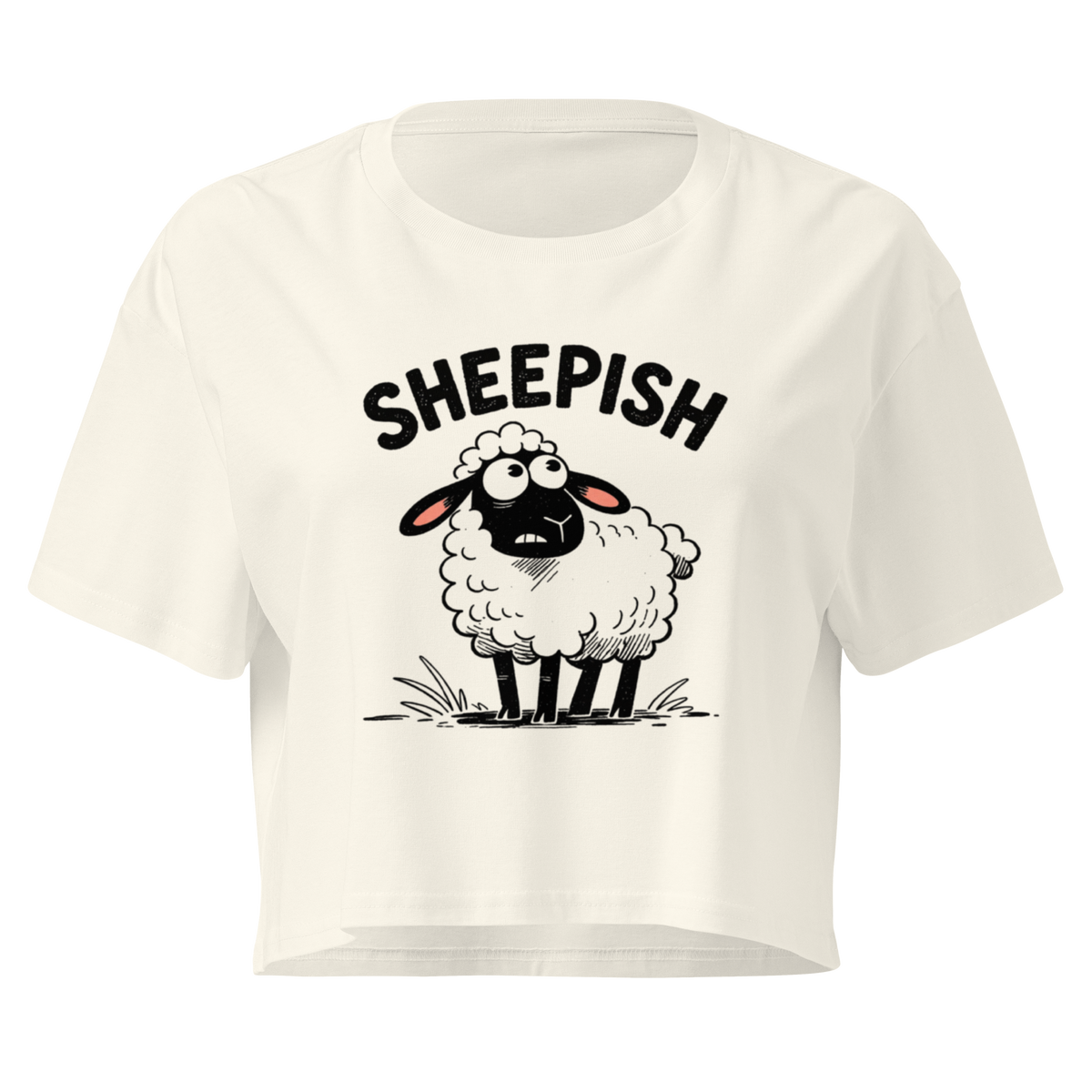 Sheepish Relaxed Crop Top