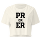 PR or ER Relaxed Crop Top