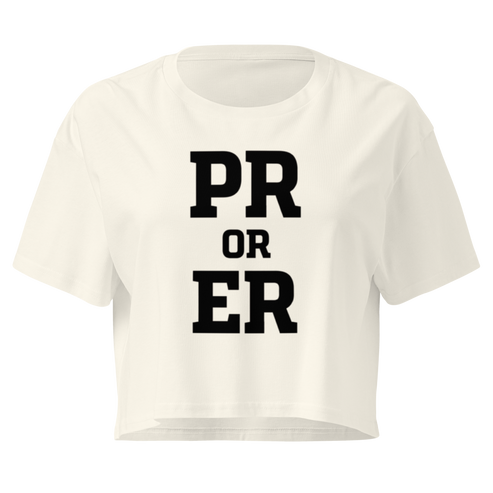 PR or ER Relaxed Crop Top
