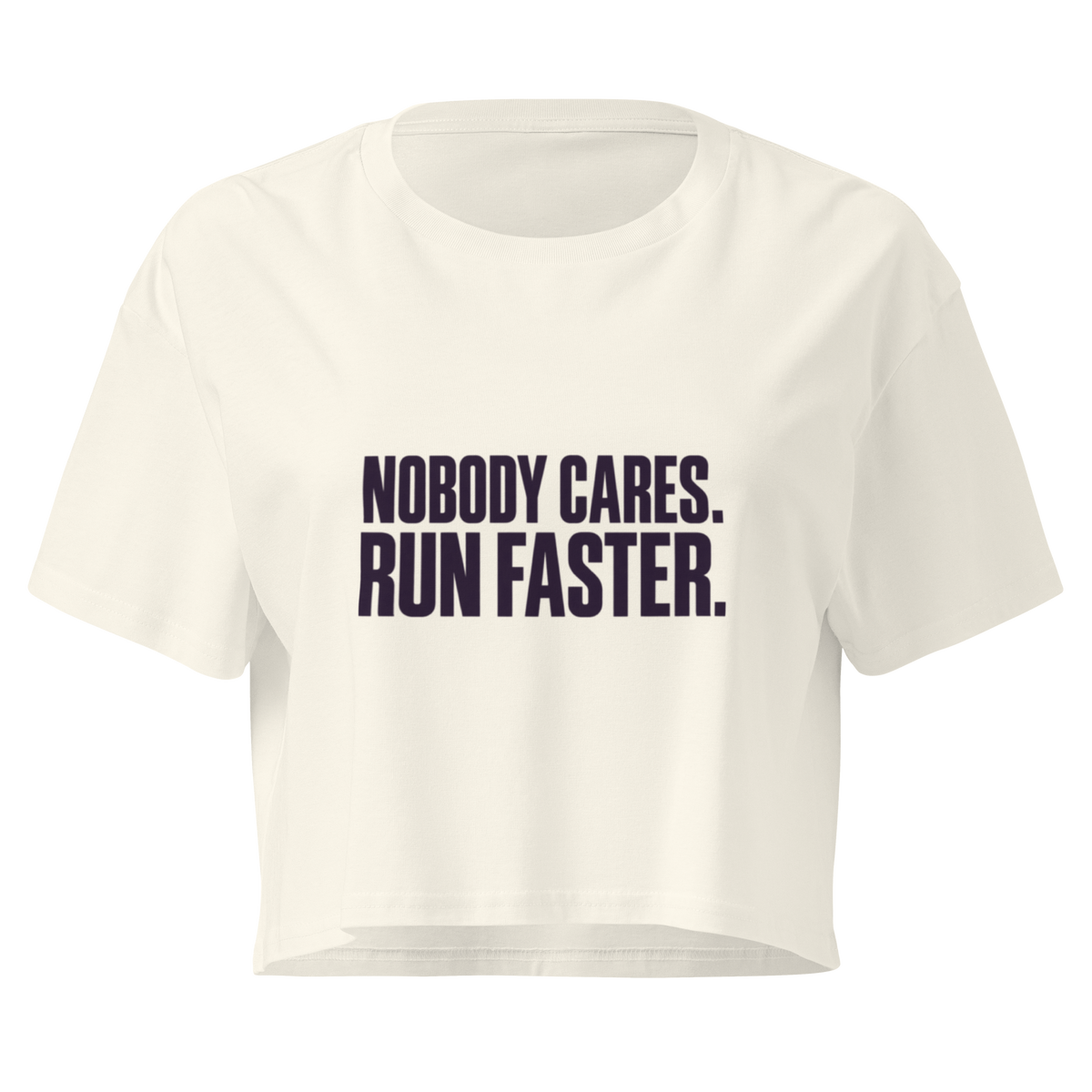 Run Faster Relaxed Crop Top