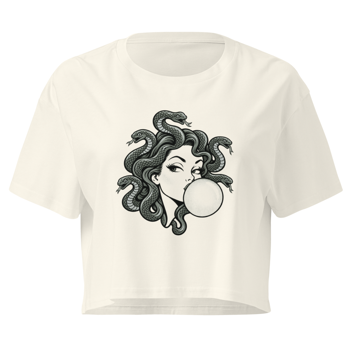 Medusa Relaxed Crop Top