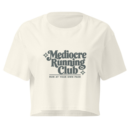 Mediocre Running Club Relaxed Crop Top