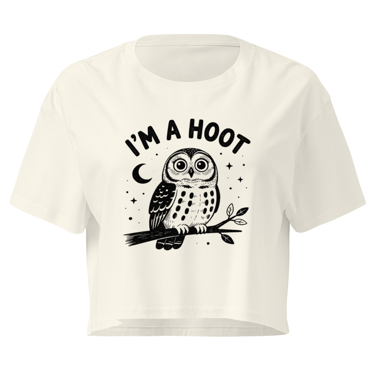 I'm a Hoot Relaxed Crop Top