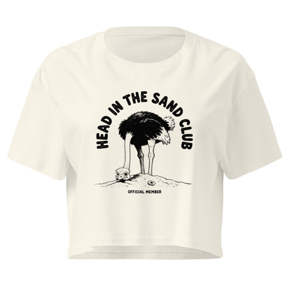Head in the Sand Club Relaxed Crop Top