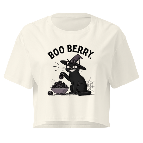 Boo Berry Relaxed Crop Top