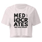 Mediocrates Relaxed Crop Top